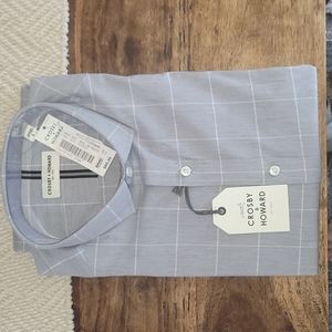 Crosby & Howard Men’s Plaid Long Sleeve Button Down Shirt Size Large